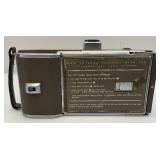 Vintage Polaroid Electric Eye Land Camera J66 With Carrying Case, Manual & More