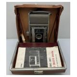 Vintage Polaroid Electric Eye Land Camera J66 With Carrying Case, Manual & More