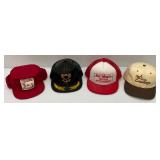 Misc. Vintage Snapback Hats Including Gold Wing And More