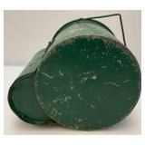 EST. $200.00 - $400.00 SUPER RARE!!!! Antique Oil Burner Galvanized Minnow Bucket With Burner. Only One We Know Of Is In Existence (NEVER SEEN ONE)