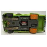 Vintage Aurora AFX #28 G-Plus Shell Rally Escort HO Slot Car (Missing Top Rack)