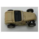 Vintage 1963 HO Tan Hot Rod Roadster Thunderjet 500 Slot Car