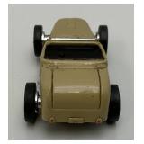 Vintage 1963 HO Tan Hot Rod Roadster Thunderjet 500 Slot Car