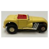 Vintage 1963 HO White Hot Rod Roadster Thunderjet 500 Slot Car