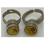 Misc. Vintage Watches, Tie Clip, And Light Up Rings Including Seiko Mens Watch & More