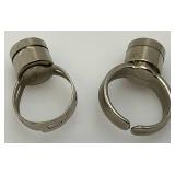 Misc. Vintage Watches, Tie Clip, And Light Up Rings Including Seiko Mens Watch & More