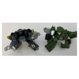 Misc. 2007 Hasbro TRANSFORMERS Robot Heroes Miniature Movie Series Robots Including Blackout, Blitzwing, Iron Hide & Rid Leo Prime Lion