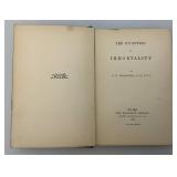 1901 "The Evolution Of Immortality" By Samual Davis McConnell Hardcover Book