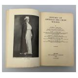 1922 History Of American Red Cross Nursing Official By The Macmillan Company Hardcover Book