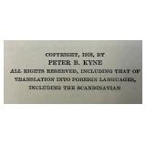 1918 & 1920 Hardcover Books By James Oliver Curwood Including "The Rivers End" & "The Courage Of Marge O