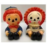 Misc. Vintage Candles Including Raggedy Ann & Andy And More