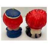 Misc. Vintage Candles Including Raggedy Ann & Andy And More