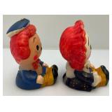 Misc. Vintage Candles Including Raggedy Ann & Andy And More