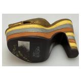 Misc. Vintage Just The Right Shoe Collectible Miniature Shoes In Original Box