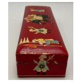 Misc. Vintage Lacquered Oriental Collectible Items And more