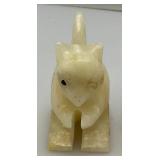 Misc. Rock Slices, Stone Animals (Some Have Chips Present) & More