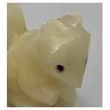 Misc. Rock Slices, Stone Animals (Some Have Chips Present) & More