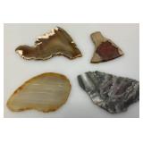 Misc. Rock Slices, Stone Animals & More