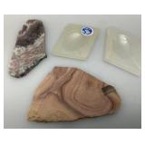 Misc. Rock Slices, Stone Animals & More