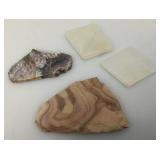 Misc. Rock Slices, Stone Animals & More