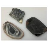 Misc. Rock Slices, Stone Animals & More