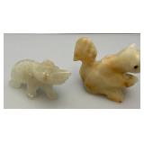 Misc. Rock Slices, Stone Animals & More