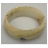 Misc. Rock Slices, Stone Animals (One Has Chipped hand) & More