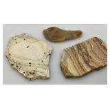 Misc. Rock Slices, Stone Animals & More