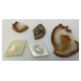 Misc. Rock Slices, Stone Animals & More