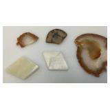 Misc. Rock Slices, Stone Animals & More