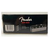Misc. Fender Collectibles Including Metal Sign, Key Holder In Original Box And More