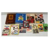 Misc. Football And Baseball Collectible Books And More