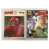 Misc. Football And Baseball Collectible Books And More