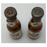 Vintage Collectible Schlitz Beer Bottle Salt And Pepprer Shakers In Original Box