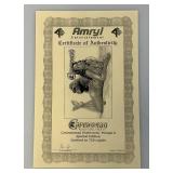 Cavewoman Prehistoric Pinups 6 Special Edition 1/750 With COA Bagged And Carded