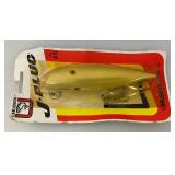 Vintage Luhr Jensen J-Plug #5 On Original Card