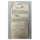 Vintage Luhr Jensen J-Plug #5 On Original Card