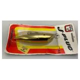 Vintage Luhr Jensen J-Plug #4 On Original Card