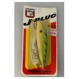 Vintage Luhr Jensen J-Plug #3 On Original Card