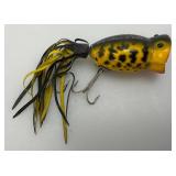 Vintage Bass Fishing Lures Including Frog And More