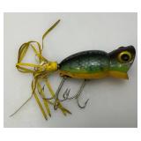 Vintage Bass Fishing Lures Including Frog And More