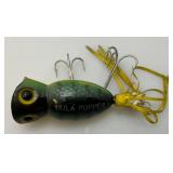 Vintage Bass Fishing Lures Including Frog And More
