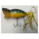 Vintage Bass Fishing Lures Including Frog And More