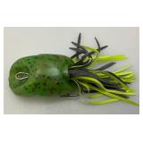 Vintage Bass Fishing Lures Including Frog And More