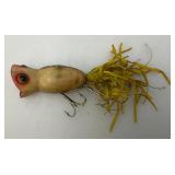 Vintage Bass Fishing Lures Including Frog And More