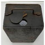 Antique Primitive Wodden Cricket Bait Box