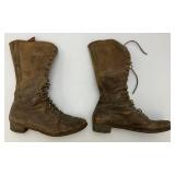 Misc. Antique & Vintage Items Including Victorian Era High Boots, Galvanized Bucket & More