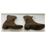 Misc. Antique & Vintage Items Including Victorian Era High Boots, Galvanized Bucket & More