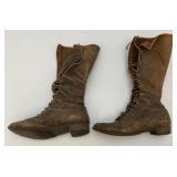 Misc. Antique & Vintage Items Including Victorian Era High Boots, Galvanized Bucket & More