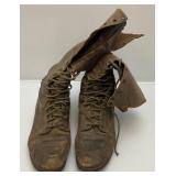 Misc. Antique & Vintage Items Including Victorian Era High Boots, Galvanized Bucket & More